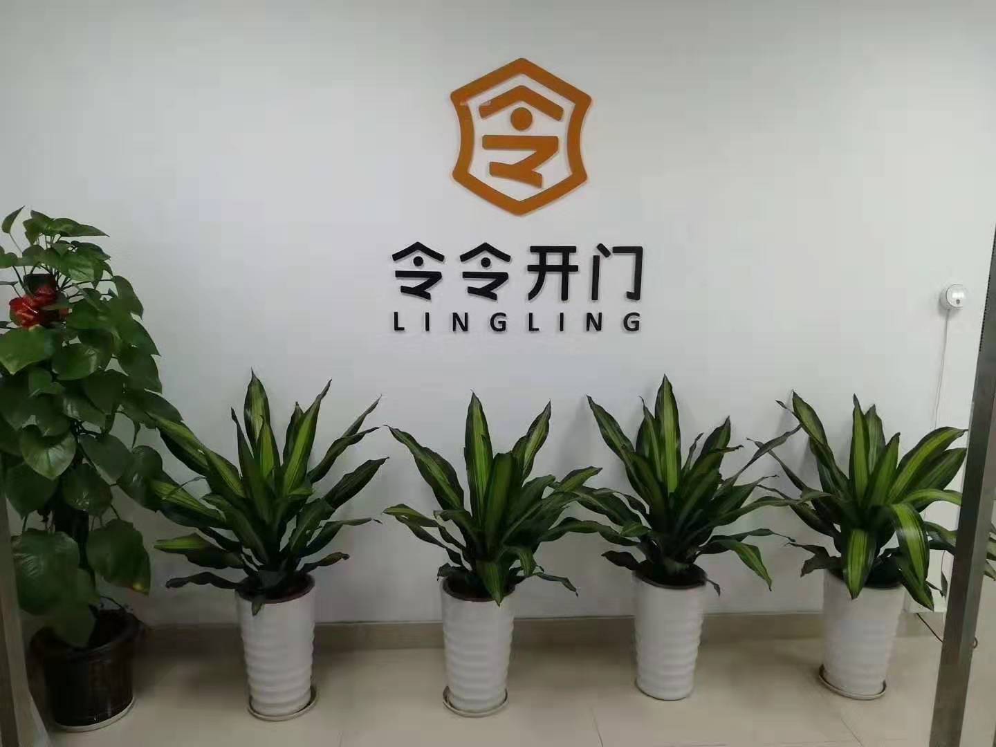 呤云科技办公环境与品牌墙